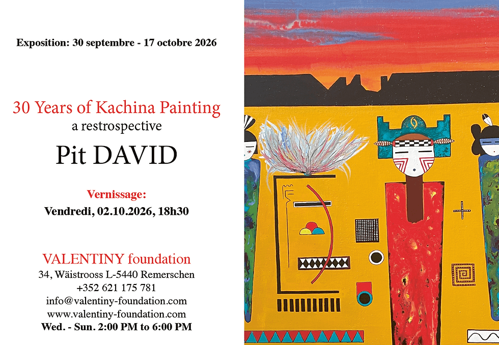 Exposition : Pit DAVID – 30 ans de peinture Kachina