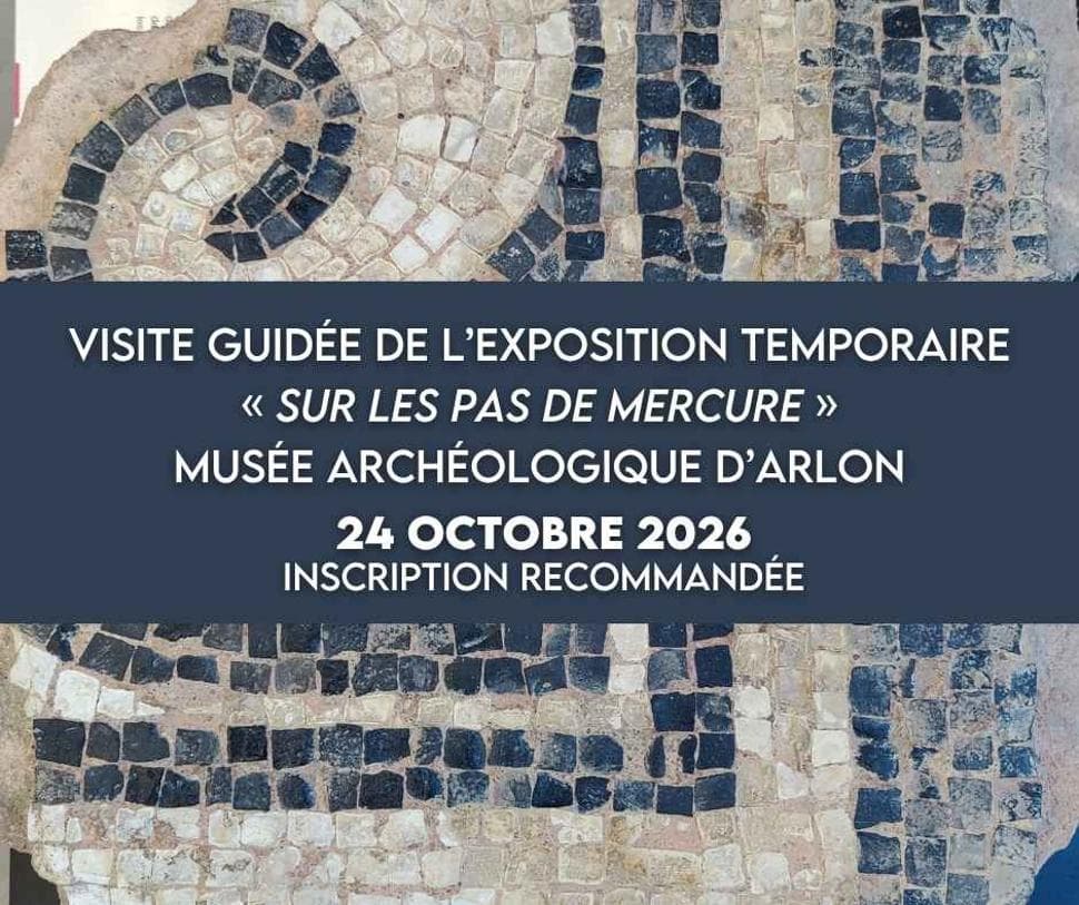 Visite guidée de l’exposition temporaire « Sur les pas de Mercure »