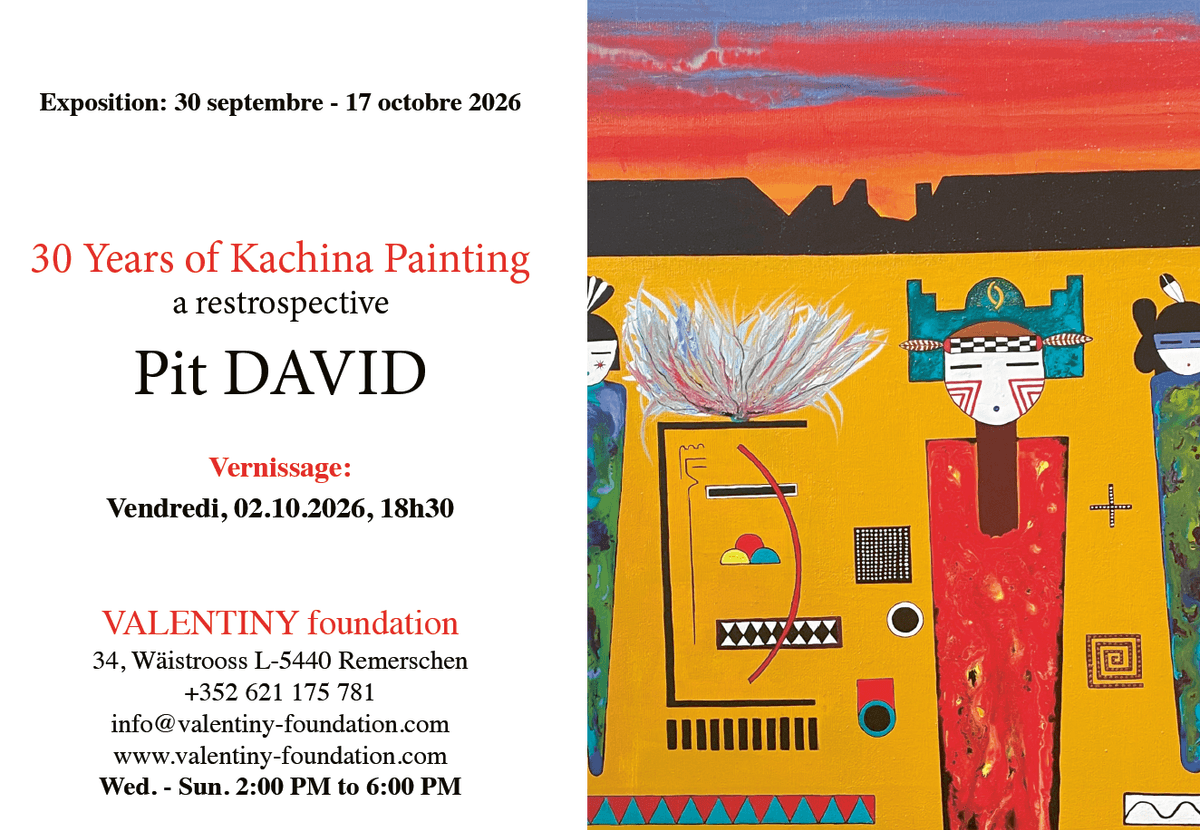 Pit David – 30 ans de peinture Kachina : une rétrospective