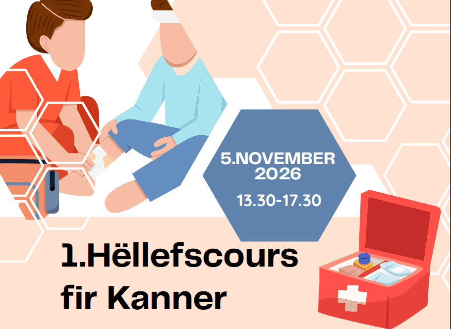 First aid course for children
