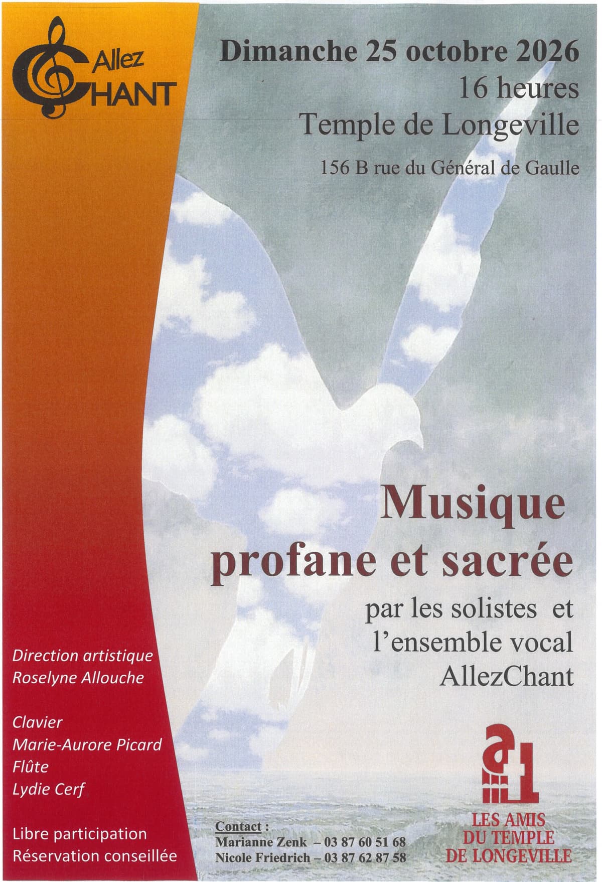 Concert Musique profane et sacrée