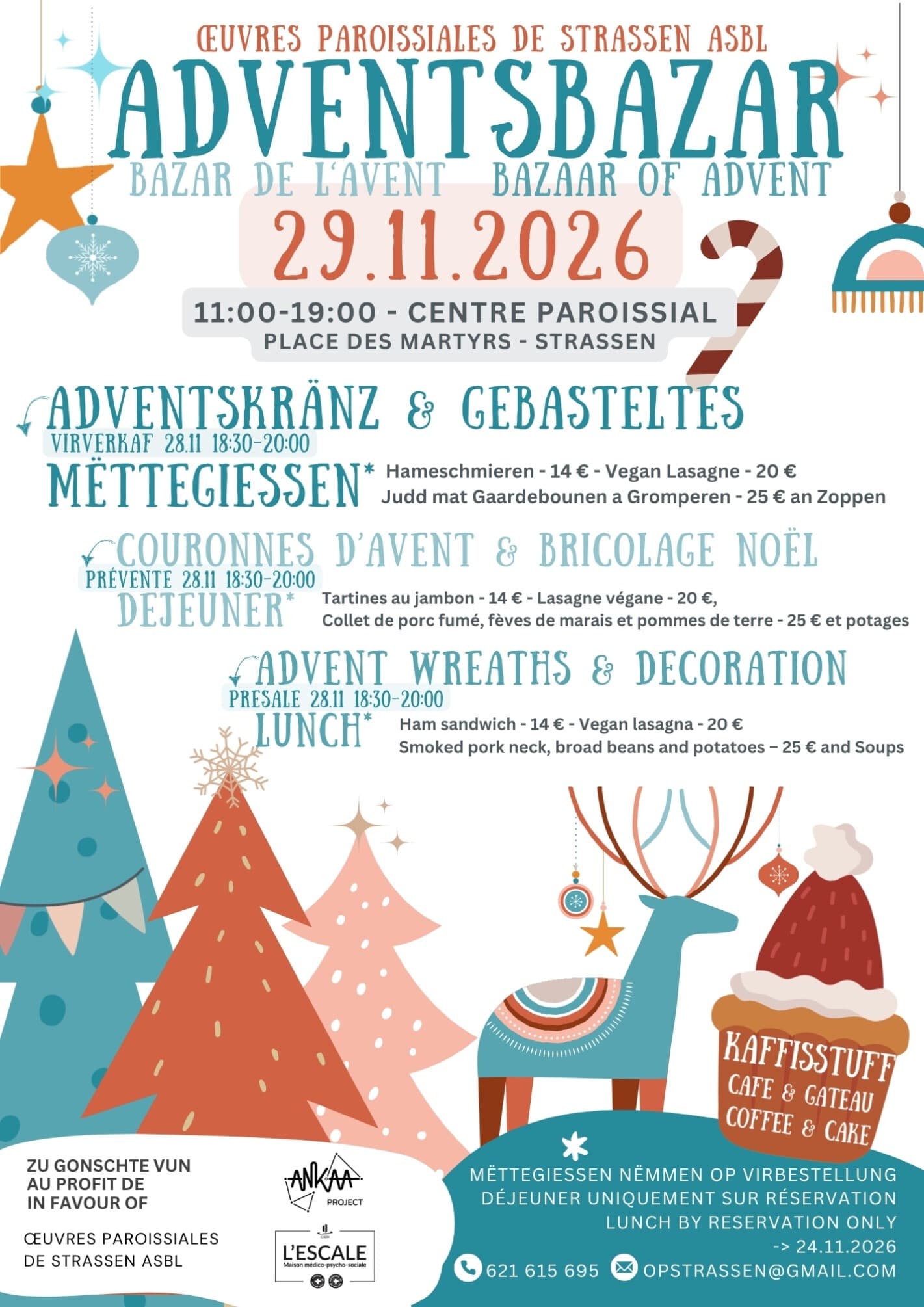 Advent Bazaar in Strassen