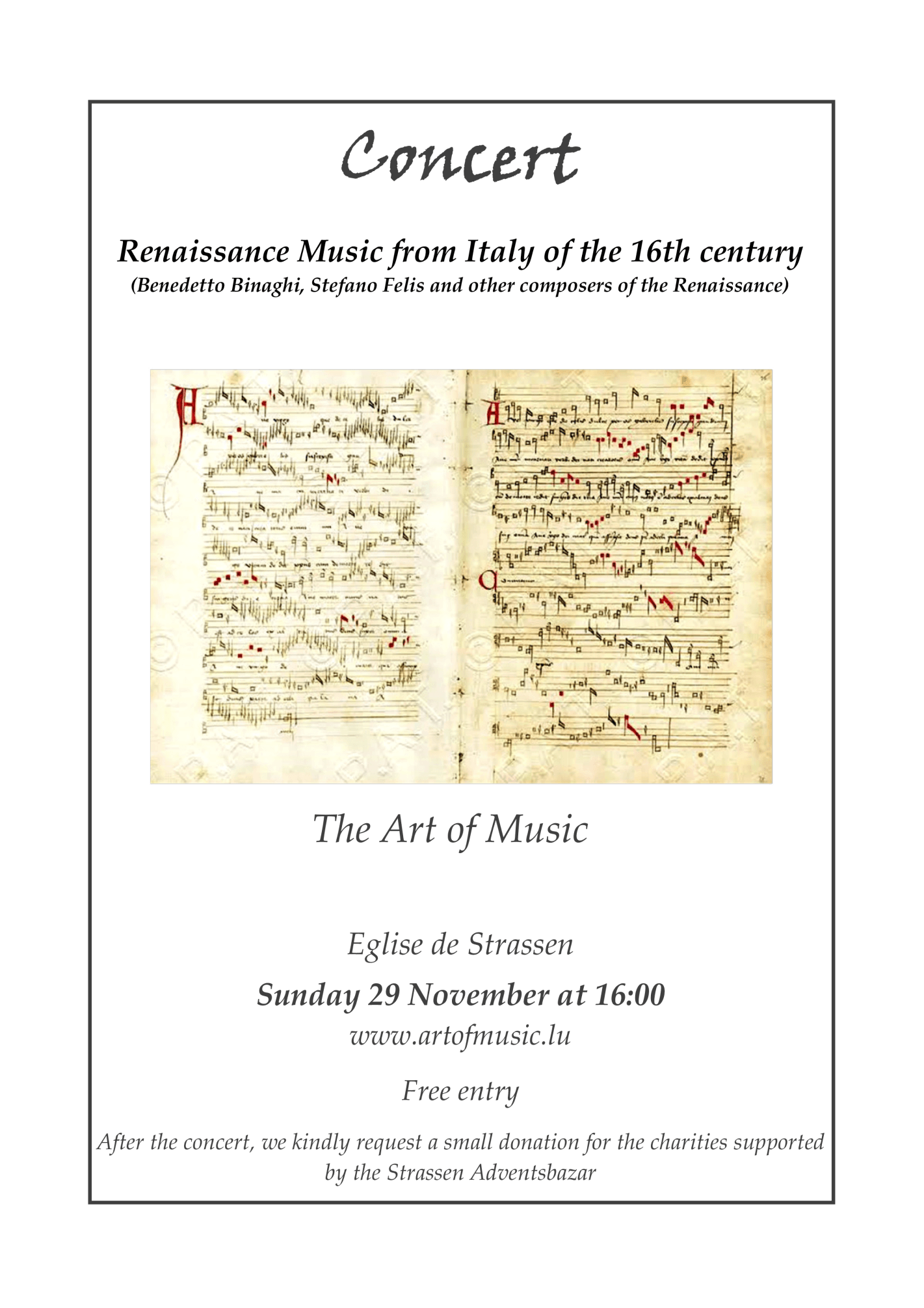 Musique de la Renaissance italienne du XVIe siècle