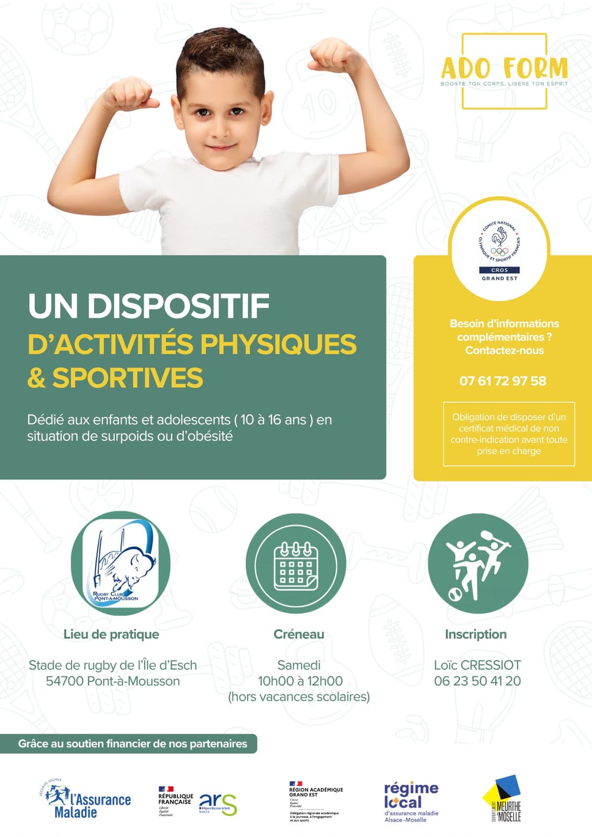 ADO FORM: a physical activity and sports programme