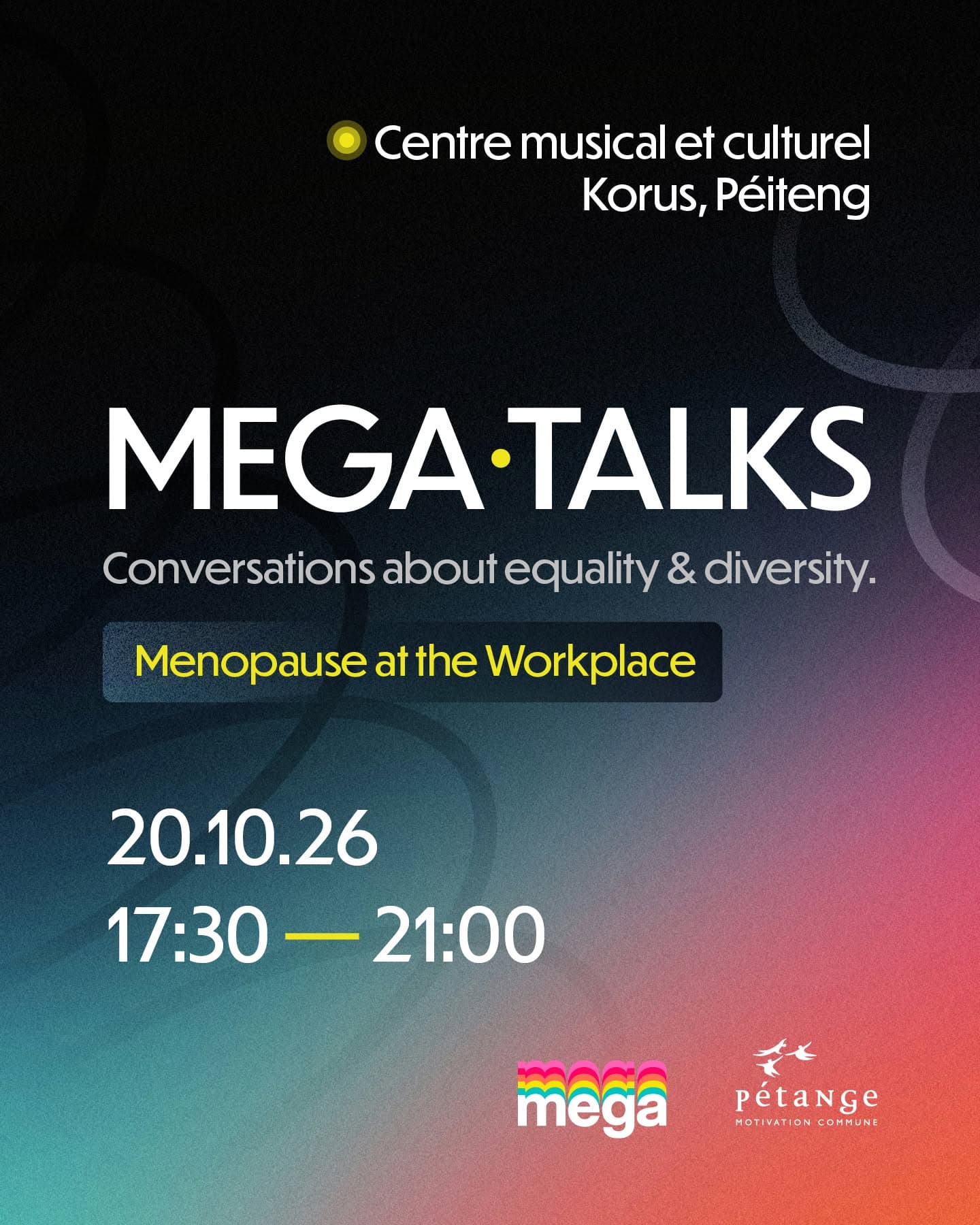 MEGA TALKS – La ménopause au travail