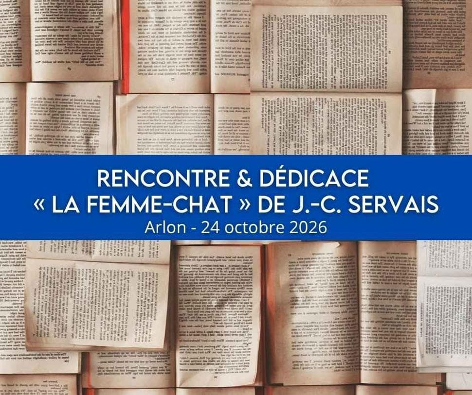Meet-and-greet & book signing for “La Femme-chat” by J.-C. Servais