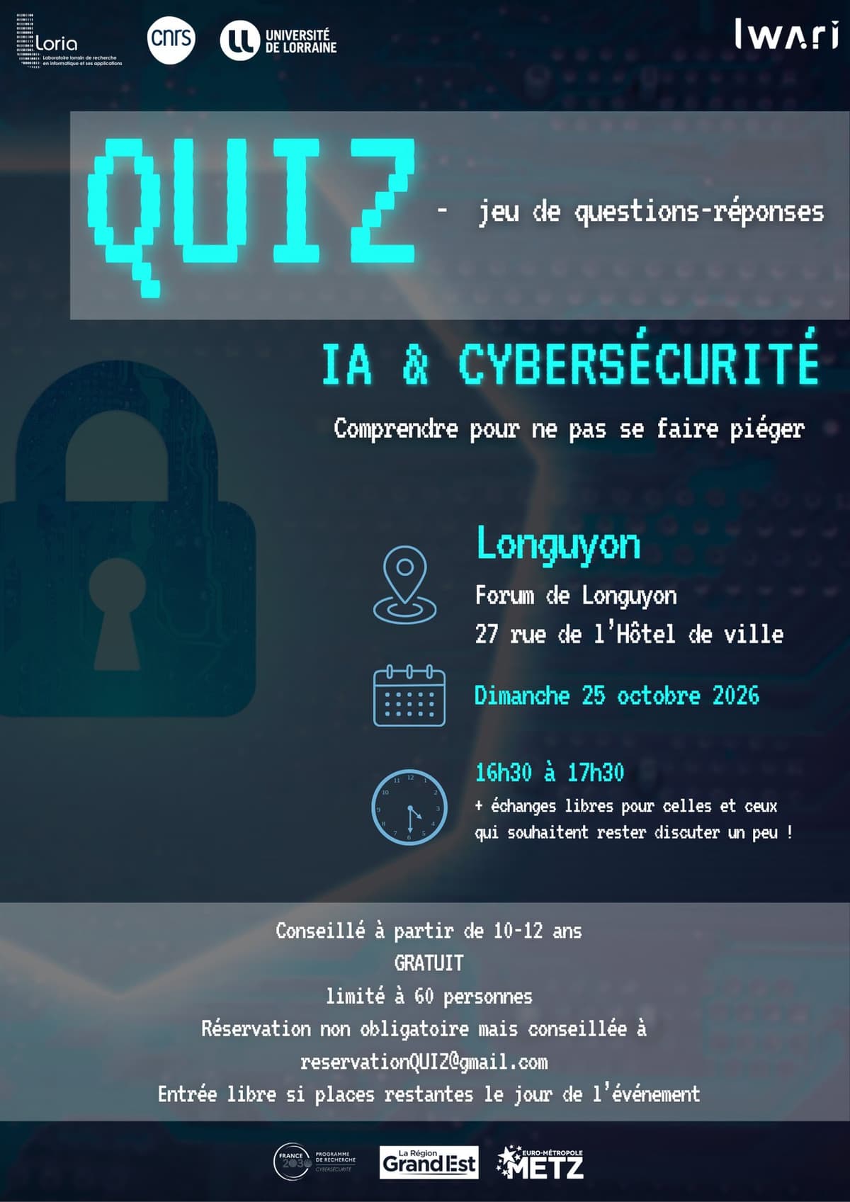Quiz géant sur la cybersécurité