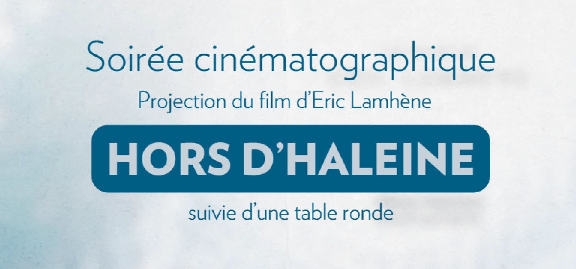 Soirée cinématographique : « Hors d'haleine »
