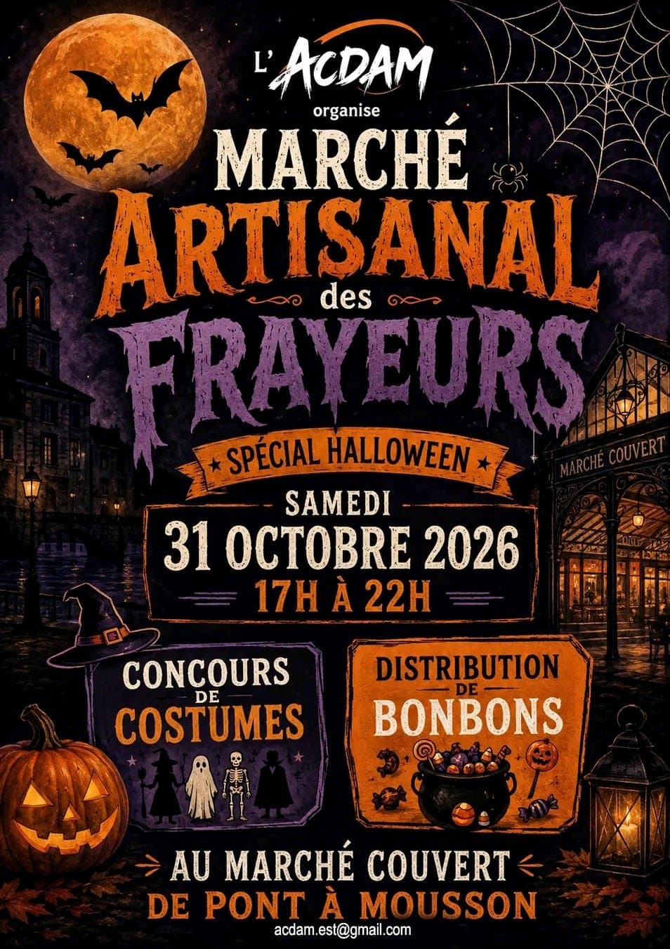 Le Marché des Frayeurs comes to Pont-à-Mousson!