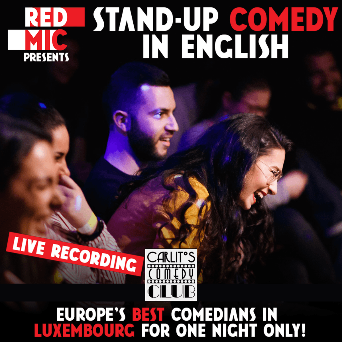 Red Mic - Stand-up Comedy in English