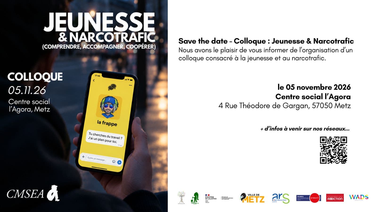 Colloque Jeunesse et Narcotrafic