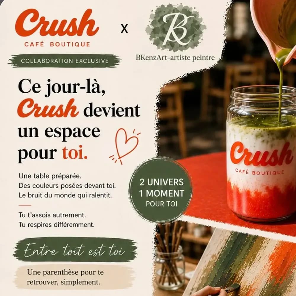 Immersive Workshop at Crush Café-Boutique in Metz