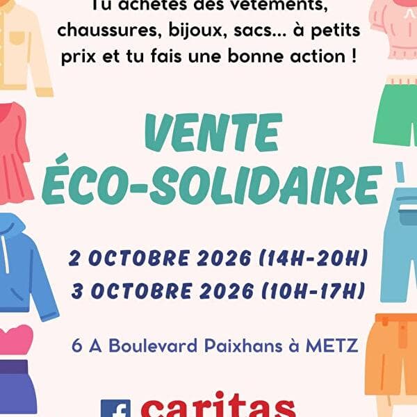 Eco-solidarity sale