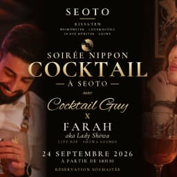 Soirée Nippon Cocktail à Seoto