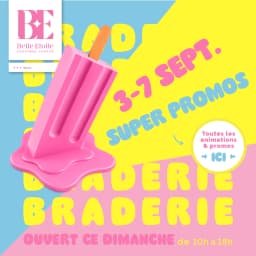 Garage sale at Belle Etoile