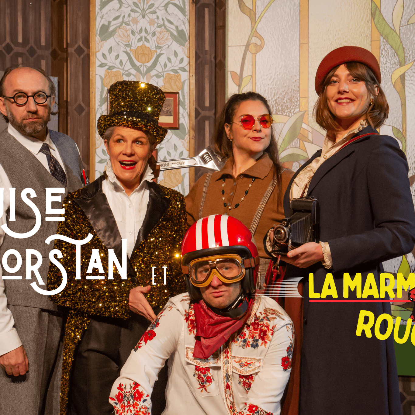Louise Morstan et la Marmotte Rouge  - Théâtre