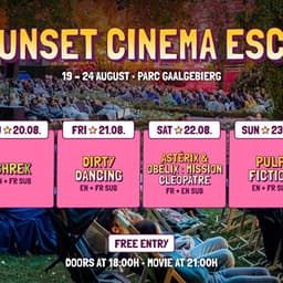 Sunset Cinema: Esch 2026