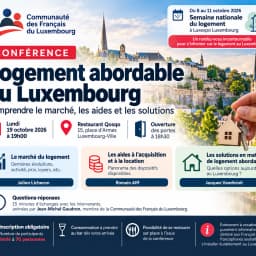 Conference “Affordable Housing in Luxembourg”