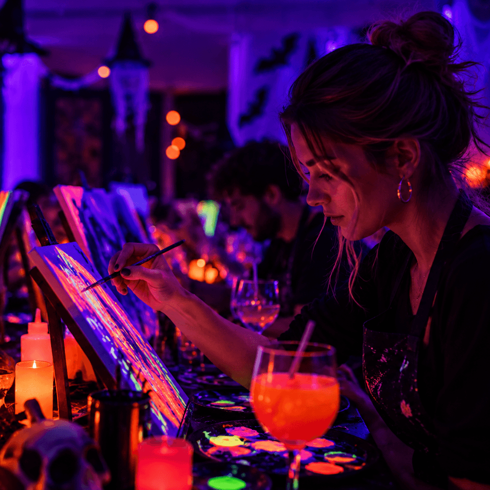 Neon Painting Workshop