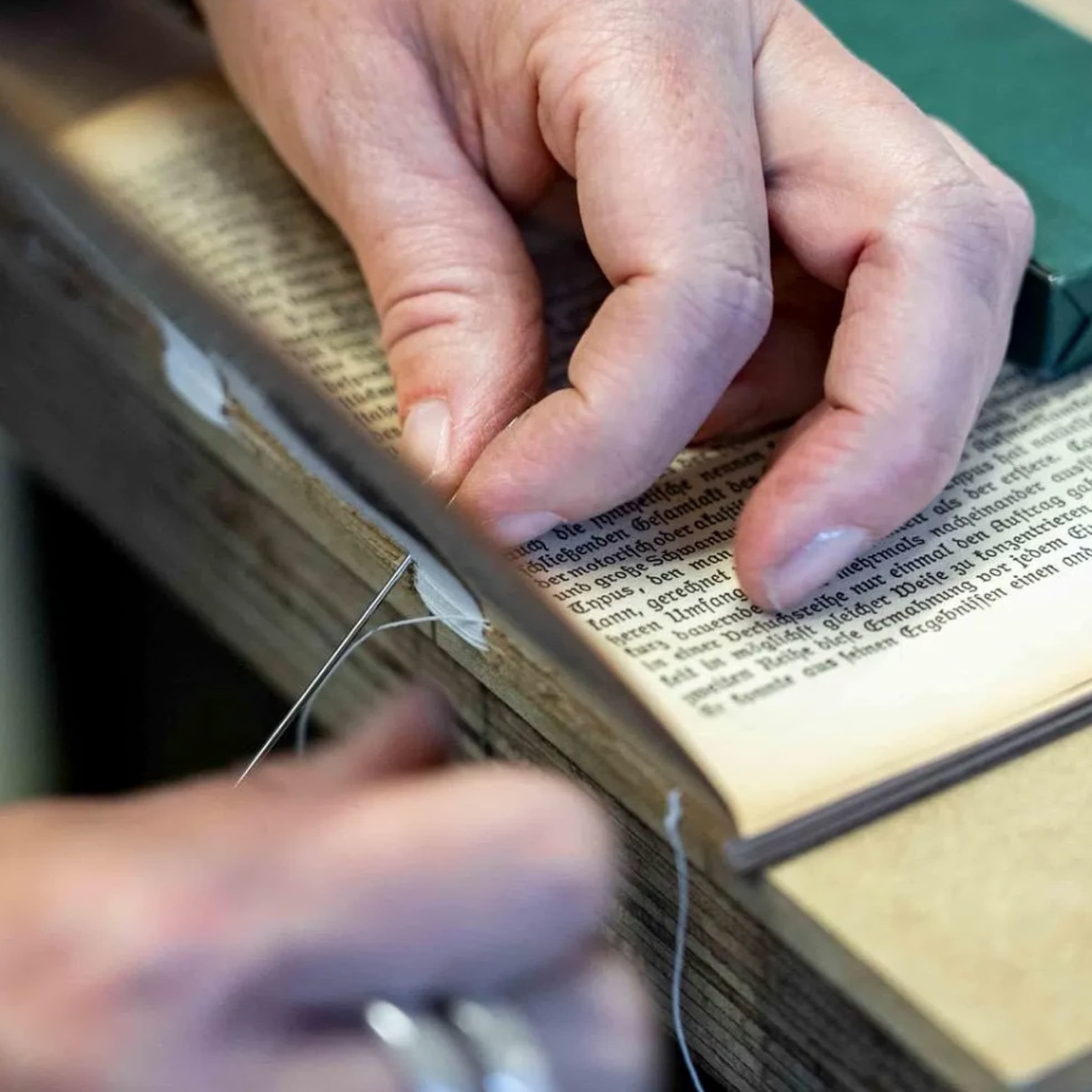 Atelier reliure -  Journées Européennes du Patrimoine à neimënster