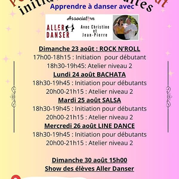 This summer: learn to dance for free in Pont-à-Mousson!
