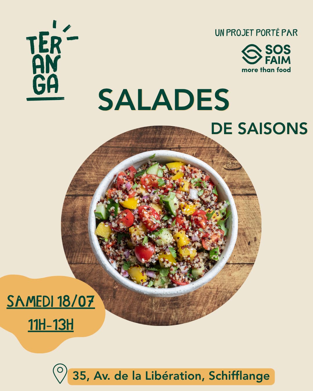 Salades de saisons