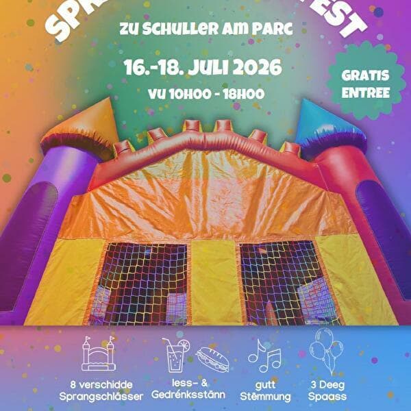 Bouncy Castle Festival at Schouweiler Park
