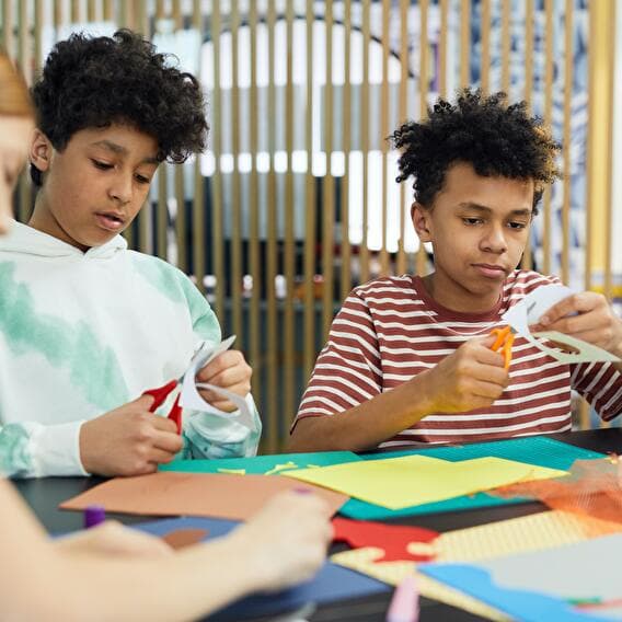 Children's workshop: Creating a work of art