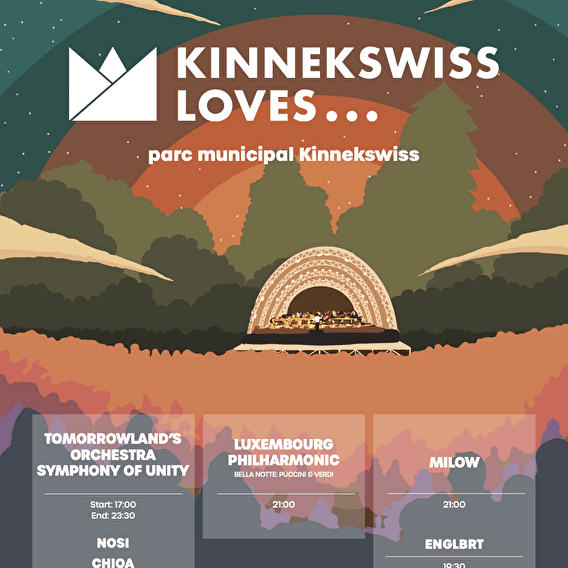Kinnekswiss loves…: free open-air concerts in the heart of the city