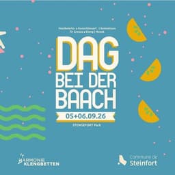 Dag bei der Baach 2026 - Handicraft market, concerts and entertainment
