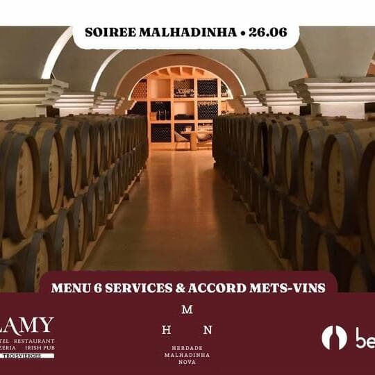 Malhadinha Evening • 6-Course Menu & Food and Wine Pairing