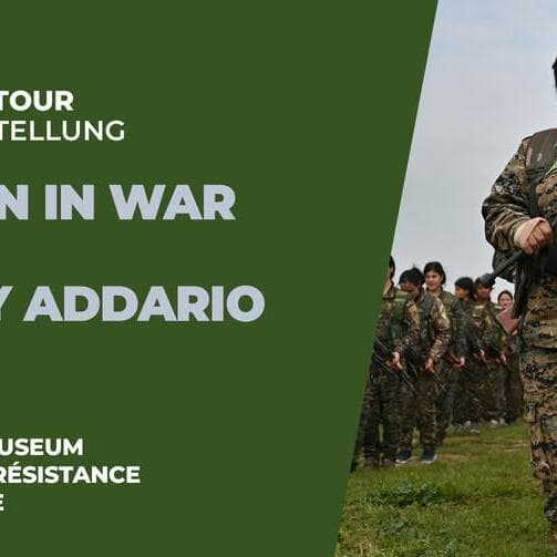 Guided tour of the photo exhibition: WOMEN IN WAR by LYNSEY ADDARIO @Musée, Esch/Alzette