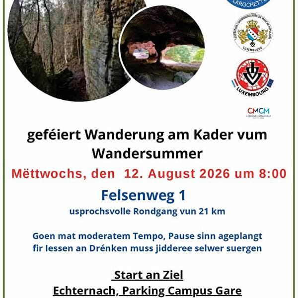 IVV Festive Hike in Echternach