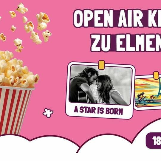Open Air Cinema in Elmen