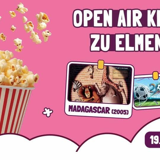 Open Air Cinema in Elmen