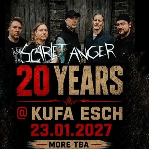 Scarlet Anger - 20 ans de metal @Kulturfabrik