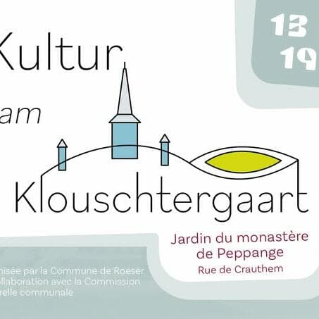 Kultur am Klouschtergaart 2026