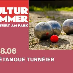 Kultur Summer - Tournoi de pétanque