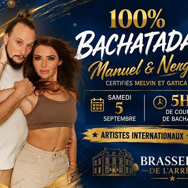 100% Bachataday avec Manuel et Nergiz et autres artistes, DJ Ladyalsa
