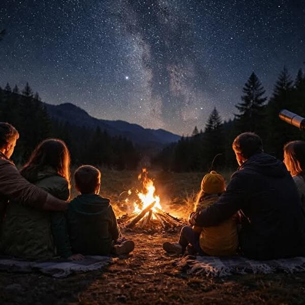 Family Adventure under the Stars