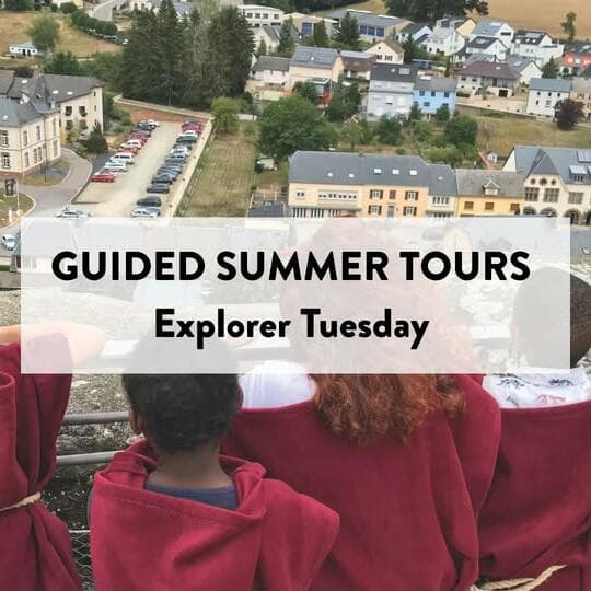 Family-friendly guided tour at Useldange Castle