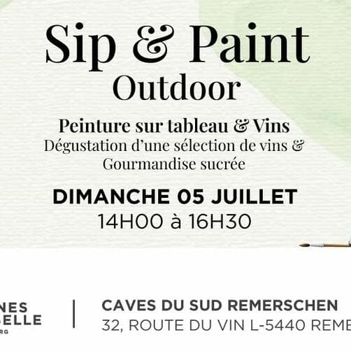 Sip & Paint in the Heart of the Vineyards