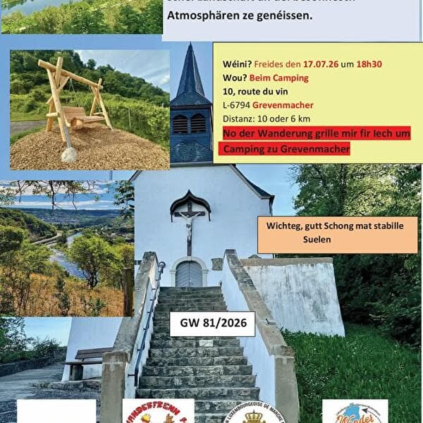 GREVENMACHER (Wanderfrënn Mertert) FLMP IVV randonnée fêtée