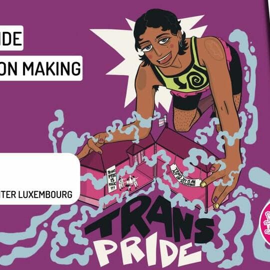 Trans Pride Decoration Making