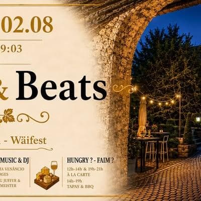 wine & beats – murmure du château @ clervaux castle
