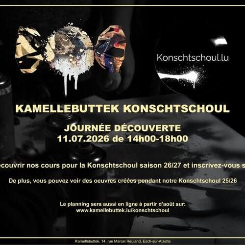 Journée découverte Kamellebuttek Konschtschoul