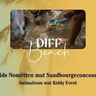 Kids Nomëtten: Sandcastle Competition & Entertainment with Kiddy Event