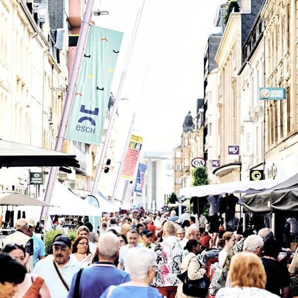 Street Market in Esch