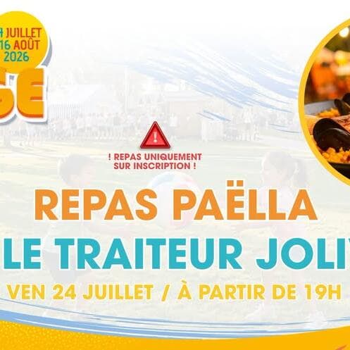 Yutz Plage - Repas paëlla