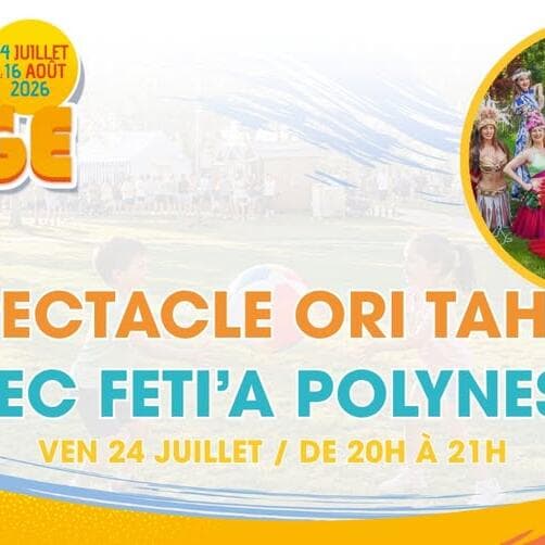 Yutz Plage - Spectacle Ori Tahiti